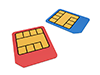 インターネット｜SIM｜スマートフォン - インターネット｜モバイル｜無料イラスト素材