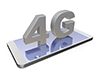 ネットワーク｜4G｜モバイル - インターネット｜モバイル｜無料イラスト素材