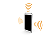 WiFi環境｜つながりやすい｜パケット - インターネット｜モバイル｜無料イラスト素材